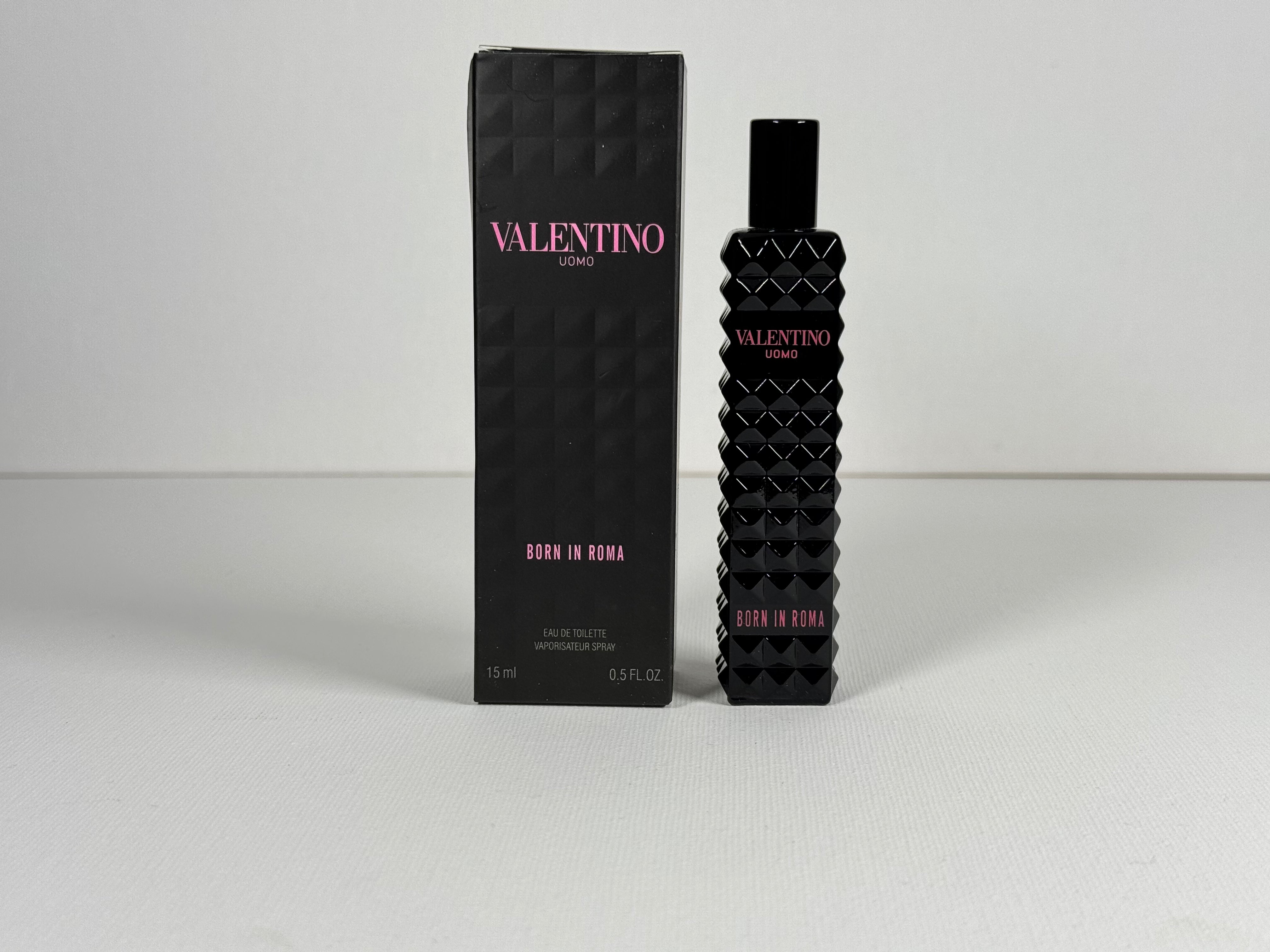 Valentino Uomo Born in Roma Eau de Toilette 15ml Mini Perfume – Bold Woody Spicy