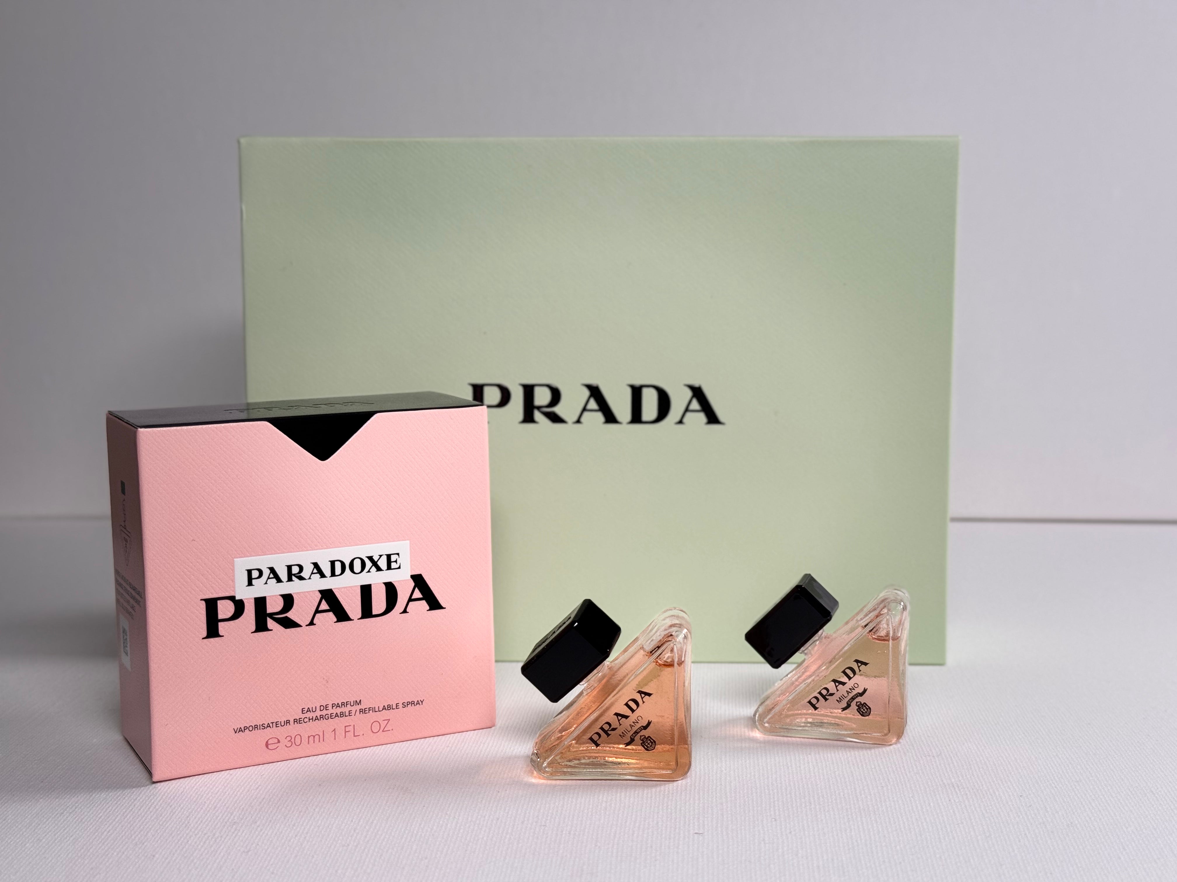 Prada Paradoxe Perfume Gift Set – Eau de Parfum 30ml + Miniatures 7ml (Virtual Flower & Intense)